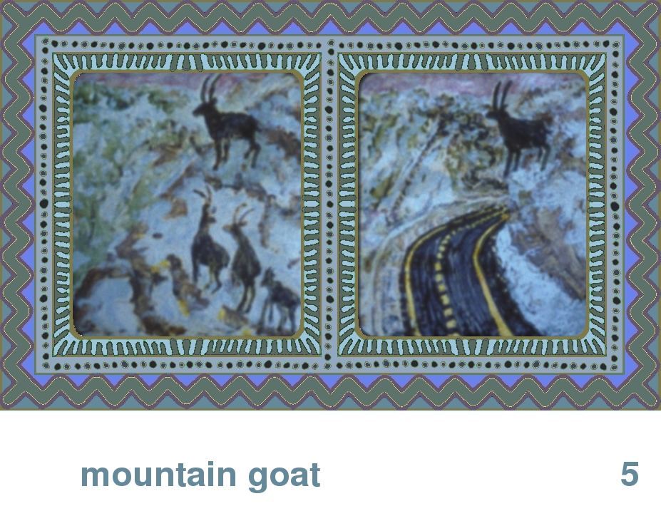 We Share This World:  Animal rights picture book - Mountain Goat