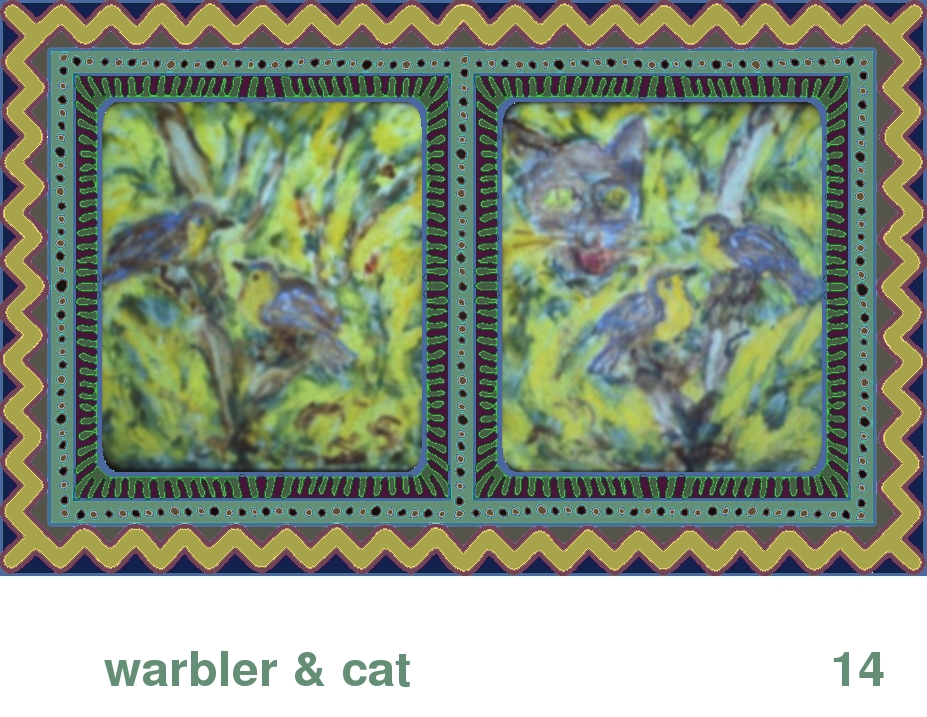 We Share This World:  Animal rights picture book - Warbler & Cat