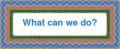 We Share This World - What can we do?