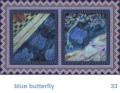 We Share This World - Blue Butterfly