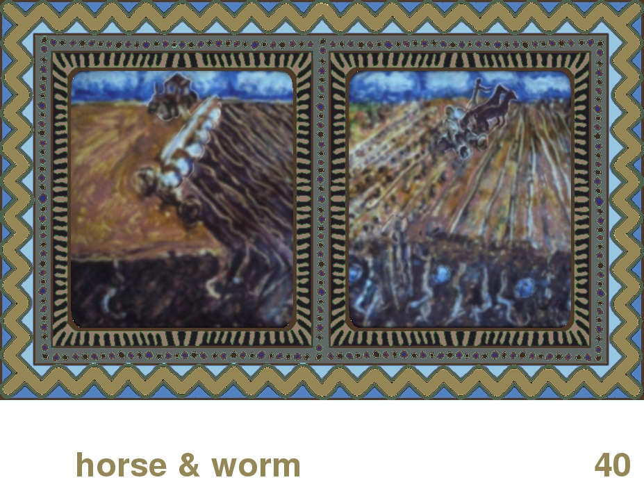 We Share This World:  Animal rights picture book - Horse & Worm